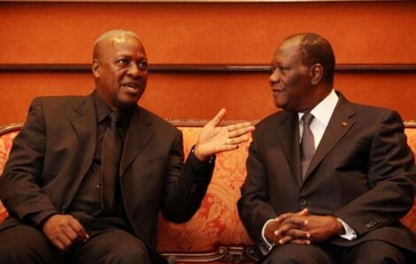 Diplomatie : Alassane Ouattara félicite John Dramani Mahama, le nouveau président élu du Ghana ( Officiel).