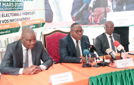 Côte d’Ivoire : publication de la Liste Electorale Provisoire (LEP).