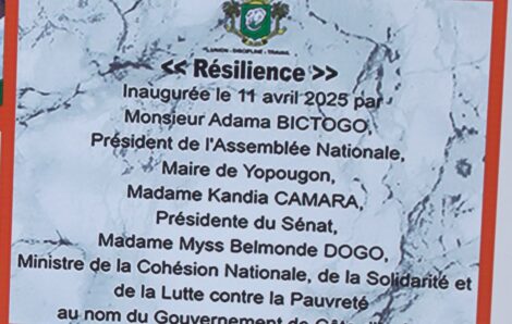 Politique – Abobo et Yopougon : Des stèles inaugurées en mémoire des victimes de la crise post-électorale de 2010-2011.