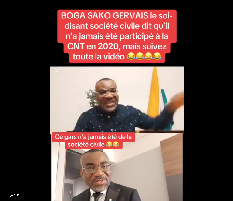 Boga Sako commence vraiment à faire pitié ! Mentir ! Mentir et mentir est devenu une seconde religion pour ce monsieur !.