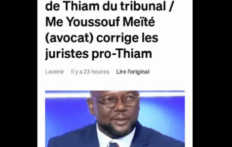 Politique Procès en Radiation de Tidjane Thiam : L’argument fatal du juge qui a clos le débat.
