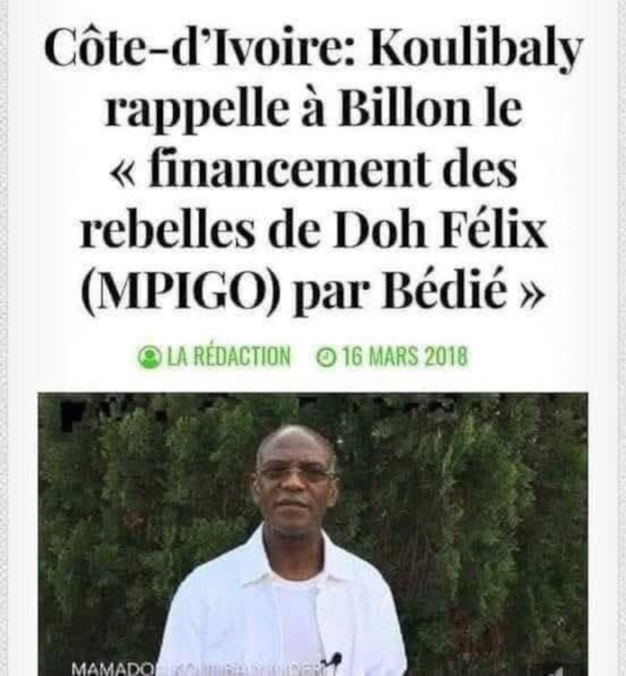 La Rébellion Ivoirienne : Anatomie d’une manipulation politique directe du PDCI, Henri Konan Bédié et le rôle clé du Général Michel Gueu.