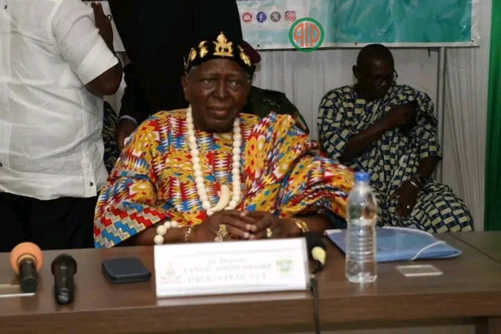 AIP/Le roi Amon Tanoé (Président de la chambre des Rois exhorte à tourner la page des violences électorales en Côte d’Ivoire.