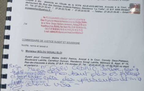 Par ordonnance rendue le 30 avril 2025 dernier, la juridiction présidentielle a rejeté la requête de Monsieur THIAM Cheick Tidjane.