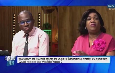 A la Une – Je dénonce la tricherie de Tidjane Thiam» : Valérie Yapo (ayant passé 30 ans au bureau politique du PDCI) poursuit son offensive judiciaire.