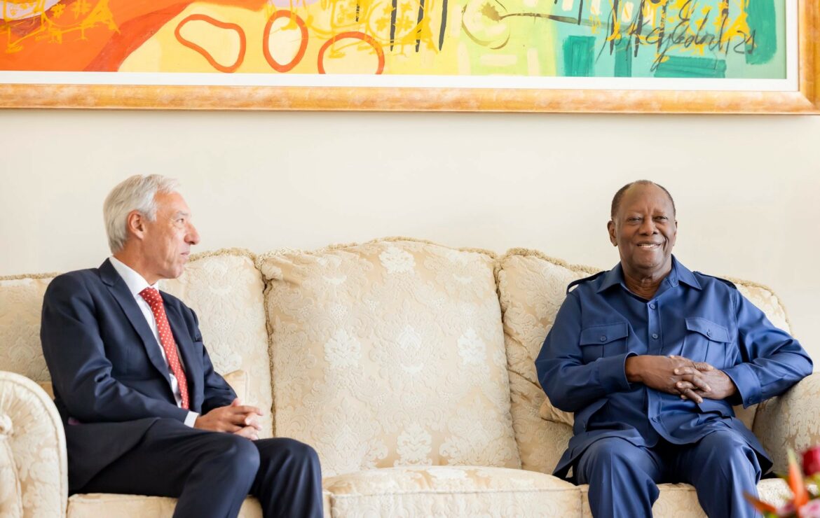 Le Président de la République, Chef de l&rsquo;État, a échangé avec le Représentant Spécial de l&rsquo;Union Européenne pour la Région du Sahel.