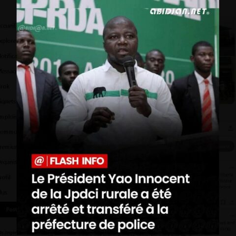 Politique – Affaire Yao Innocent arrêté : Une querelle interne au PDCI à l’origine de la garde à vue du président de la JPDCI rurale.