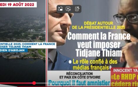 Rôle que Tidjane Thiam prétend avoir joué dans différents domaines de la vie économique de la Côte d’Ivoire dont la dévaluation du franc CFA qui sont absolument faux.