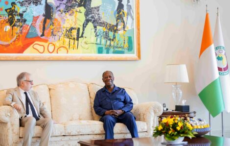 Le Président de la République, Chef de l’État, SEM Alassane Ouattara a échangé avec le Fondateur de la Communauté de Saint Egidio.