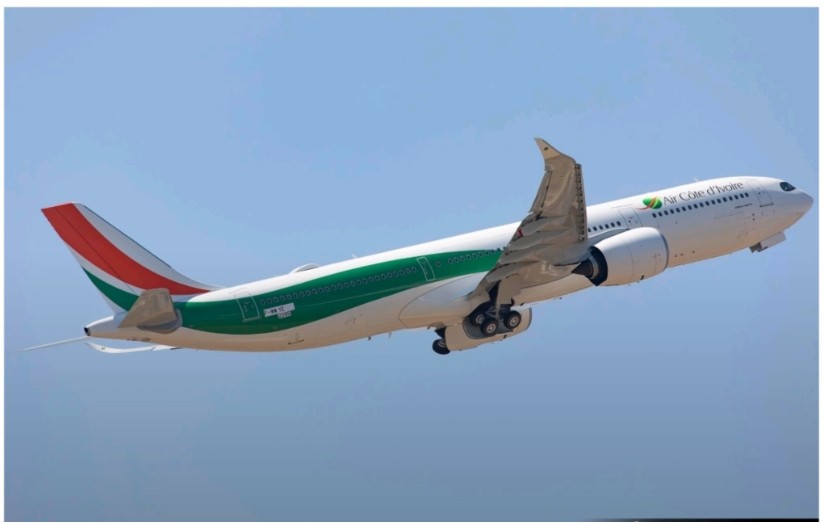Le premier Airbus A330néo d’Air Côte d’Ivoire a entamé ses vols d’essai.