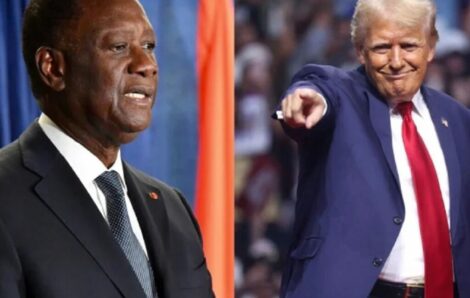 Célébration de l’indépendance de la Côte d’Ivoire : le message de Donald Trump à Alassane Ouattara (photo).