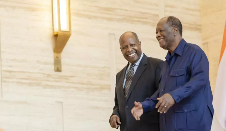 Le Chef de l’État a eu un entretien avec le Représentant Spécial du Secrétaire Général des Nations Unies pour l’Afrique de l’Ouest et le Sahel.