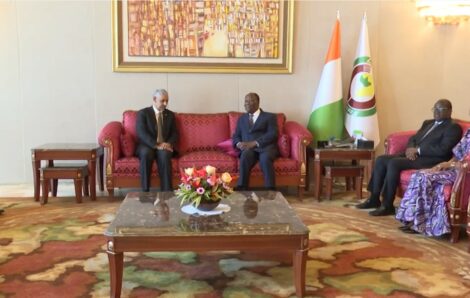 Le Chef de l’État a eu un entretien avec le Président de la BAD.