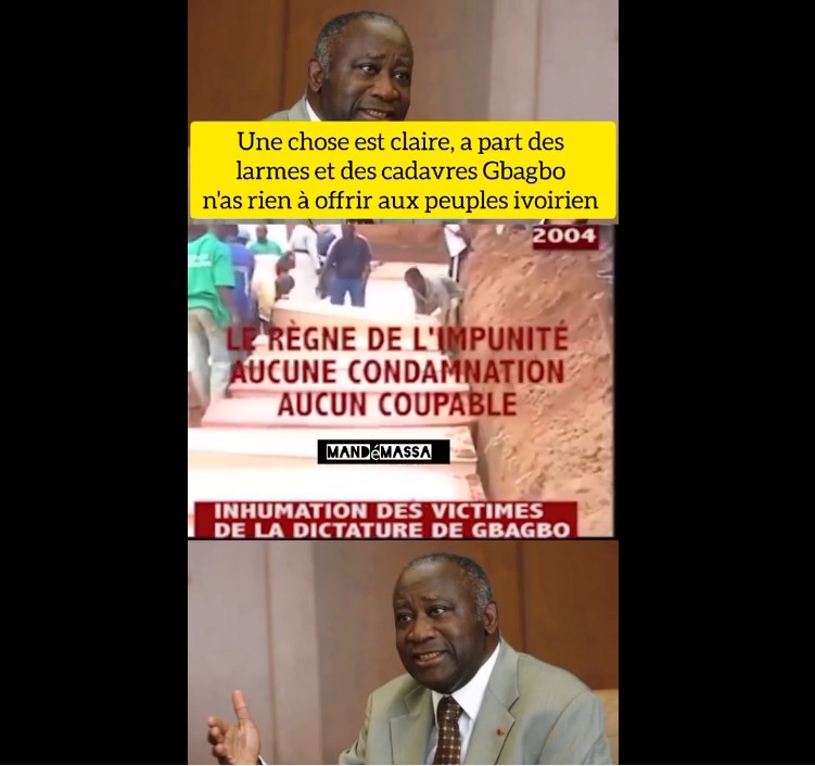 [VAR] – Compte rendu macabre de la marche de l&rsquo;opposition du 24-25 Mars 2004 (Laurent Gbagbo).