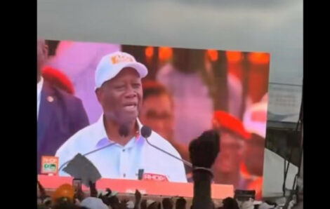 Présidentielle 2025 : Alassane Ouattara clôture sa campagne dans une ferveur populaire au Plateau.