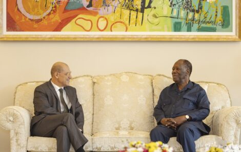 Le Président de la République, Chef de l’État a échangé avec l’Ambassadeur d’Italie en Côte d’Ivoire.