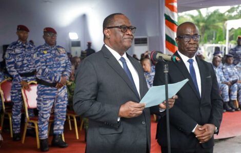 Côte d’Ivoire-AIP/ 70 nouveaux officiers gendarmes prêts à servir la Nation.