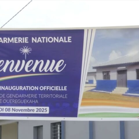 Côte d’Ivoire: Une nouvelle brigade de gendarmerie inaugurée à Ouéréguékaha pour renforcer la sécurité dans le Hambol.