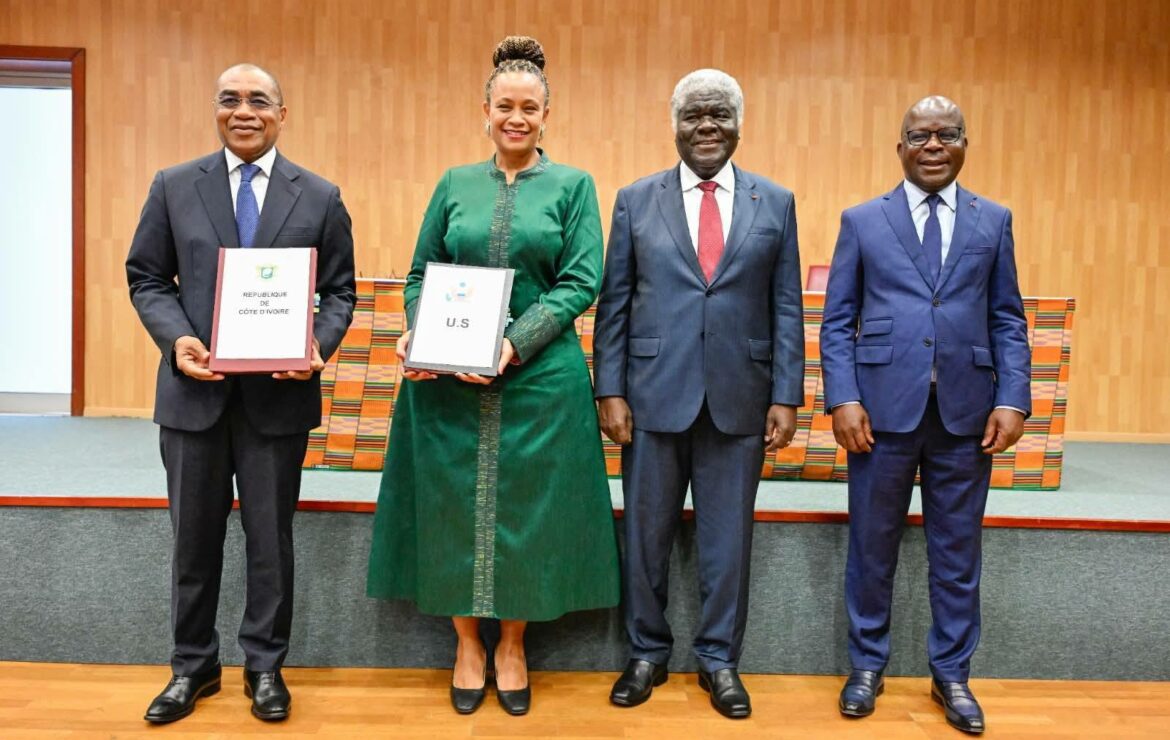 AIP / La Côte d&rsquo;Ivoire et les États-Unis signent un accord de 272 milliards FCFA dans le secteur de la santé.