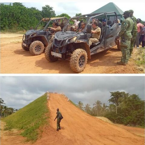 Lutte contre le terrorisme : les USA dotent l&rsquo;AILCT d&rsquo;une piste 4×4 unique en Afrique.