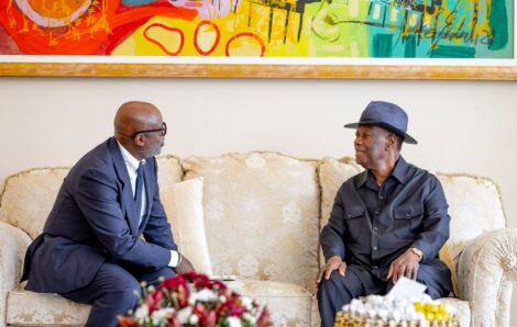 Le Chef de l&rsquo;État a eu un entretien avec le Directeur du Département Afrique du FMI, M. Abebe Aemro SELASSIE.