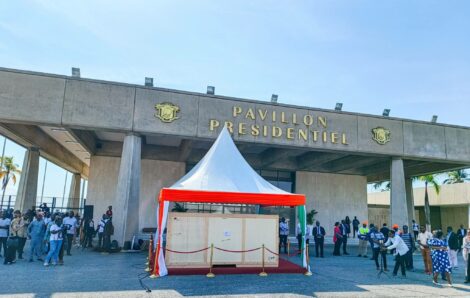 Accueil du tambour parleur  Djidji Ayokwè Plus d&rsquo;un siècle après…