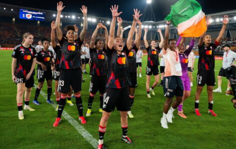 Sport – Football féminin : OL Lyonnes remporte la Coupe LFFP (Ligue de Football Féminin Professionnel) face au PSG (1-0) à Abidjan.