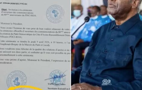 Absence du PPA-CI aux 80 ans du PDCI-RDA : le parti dénonce une exclusion implicite.