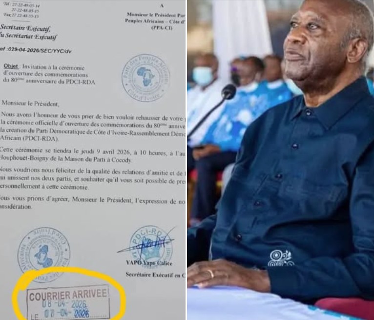 Absence du PPA-CI aux 80 ans du PDCI-RDA : le parti dénonce une exclusion implicite.