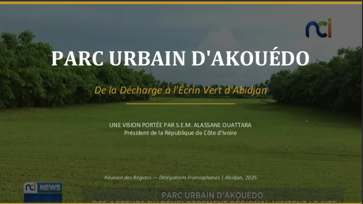 Côte d&rsquo;Ivoire : à Abidjan, une décharge géante reconvertie en parc urbain (Akouédo).