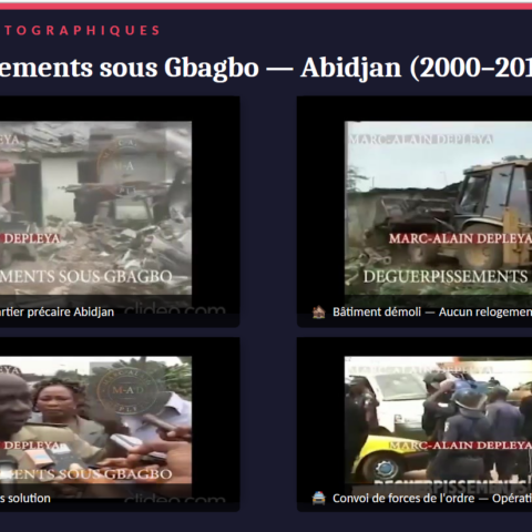 Comprendre ce qui se passe lors des discussions concernant le déguerpissement (exemple de Cocody Bel Air).
