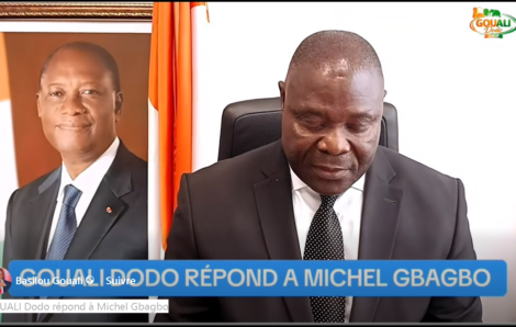 Gouali Dodo Junior répond au discours de Michel Gbagbo lors de la fête dite de la « Renaissance »