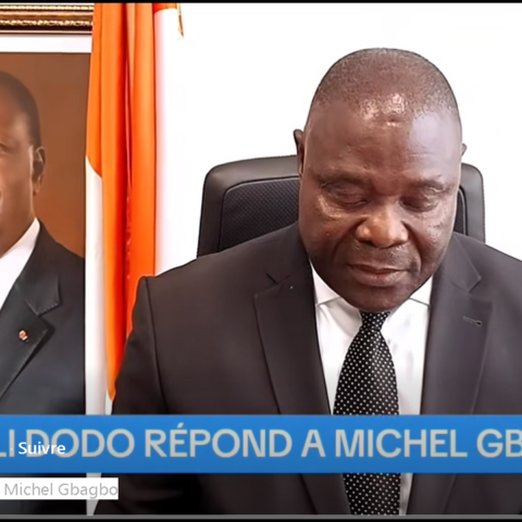 Gouali Dodo Junior répond au discours de Michel Gbagbo lors de la fête dite de la « Renaissance »