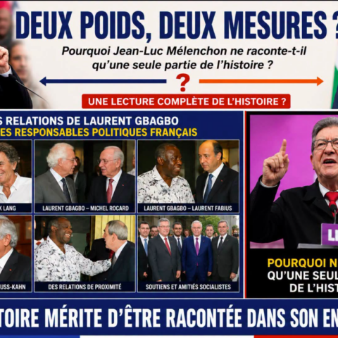 «Propos discourtois » contre Alassane Ouattara : Abidjan répond à Mélenchon de La France Insoumise (LFI).