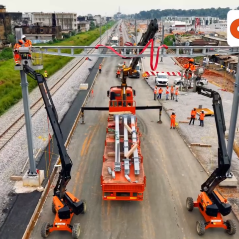 Travaux d&rsquo;avancement du Métro d&rsquo;Abidjan de Port-Bouët à Anyama – sans tambour ni trompette.