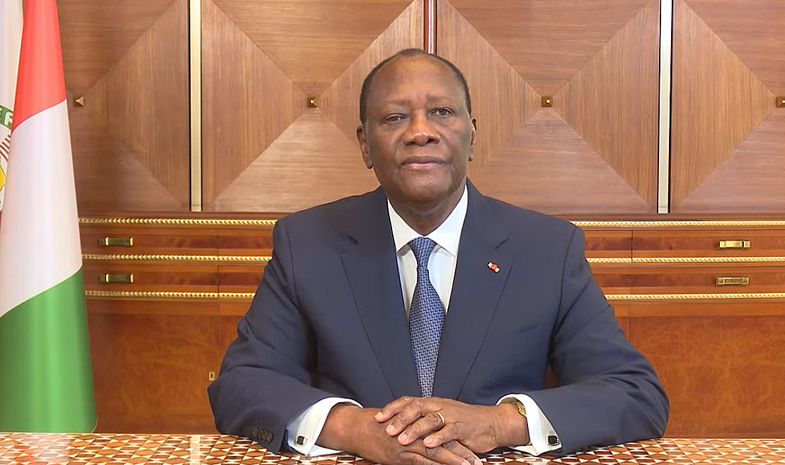 Côte d&rsquo;Ivoire: Alassane Ouattara exprime sa compassion aux familles endeuillées par les pluies diluviennes.