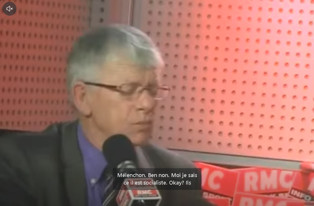 Un colegue de Melenchon sous jospin